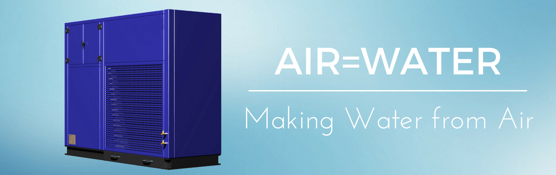 Commercial air water maker, AWG